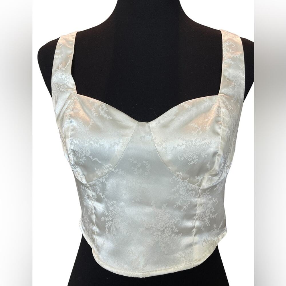 * New  ~ BP. NORDSTROM  Crop Top , Bustier Small ~ DressyFallcore